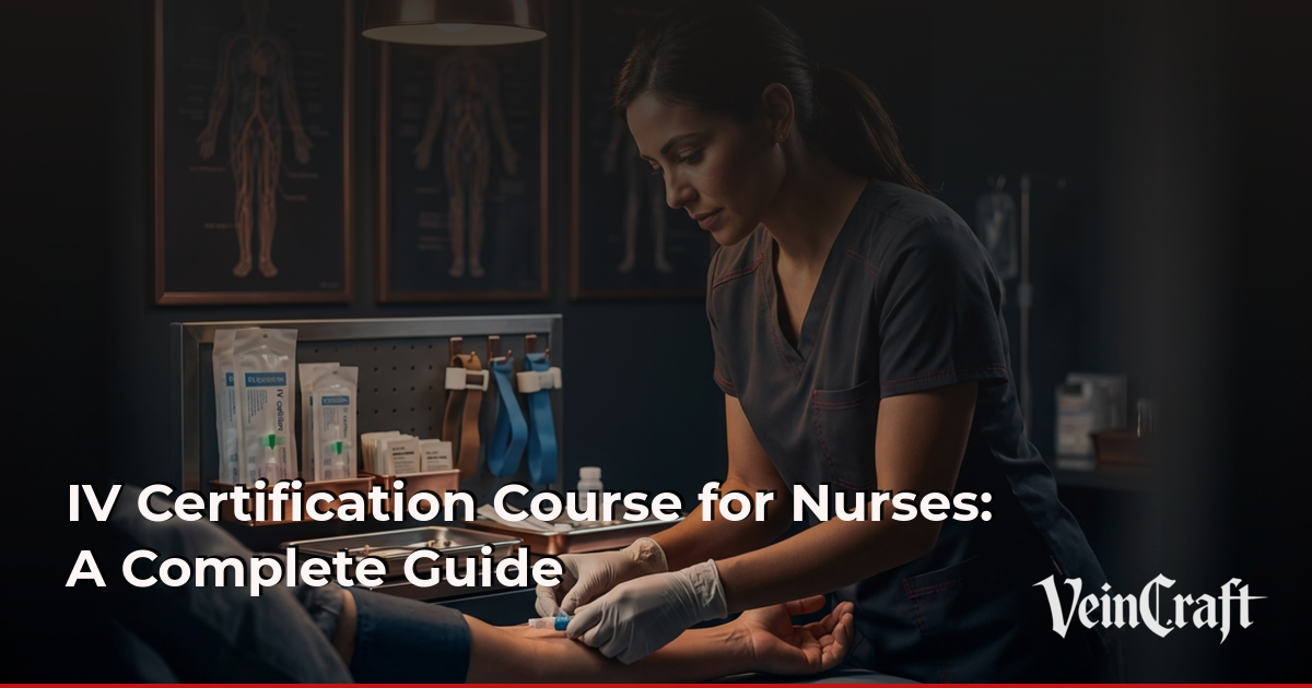 IV Certification Course for Nurses: How to Choose in 2026 | VeinCraft Academy